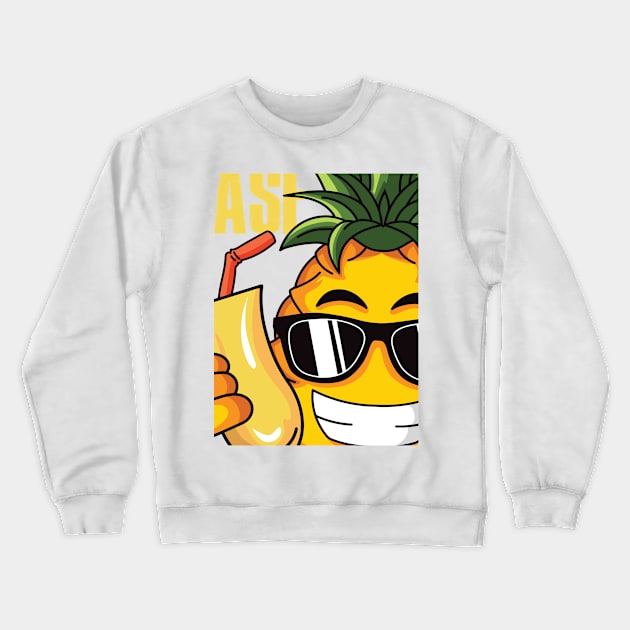 Beach Please I'm On My Honey Moon Crewneck Sweatshirt by mypodstore